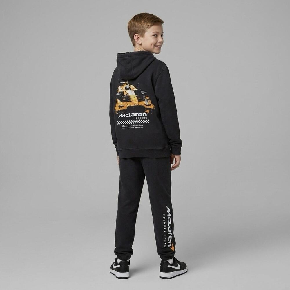 McLaren Racing Formula 1 Team Boys Hoodie Jogger Set F1 Large 15/16 Black